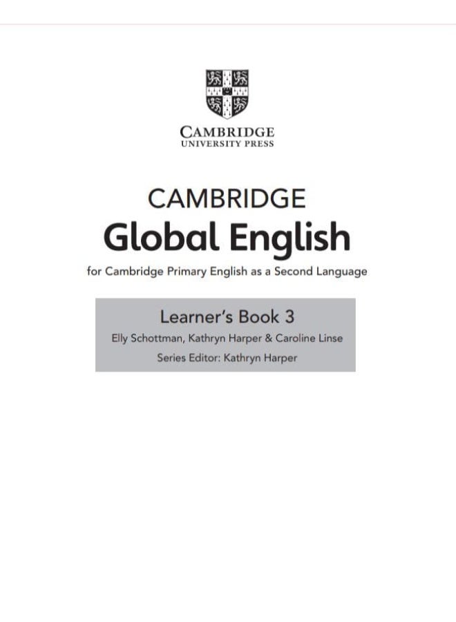 كتاب الطالب لمنهج كامبريدج للغة الإنجليزية العالمية - المستوى الثالث - الإصدار الثاني - تأليف إيلي شوتمن وكاثرين هاربر - Image 2